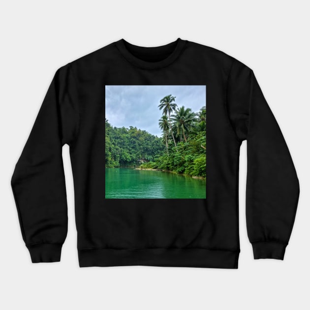 Loboc River, Bohol, Philippines Crewneck Sweatshirt by Upbeat Traveler